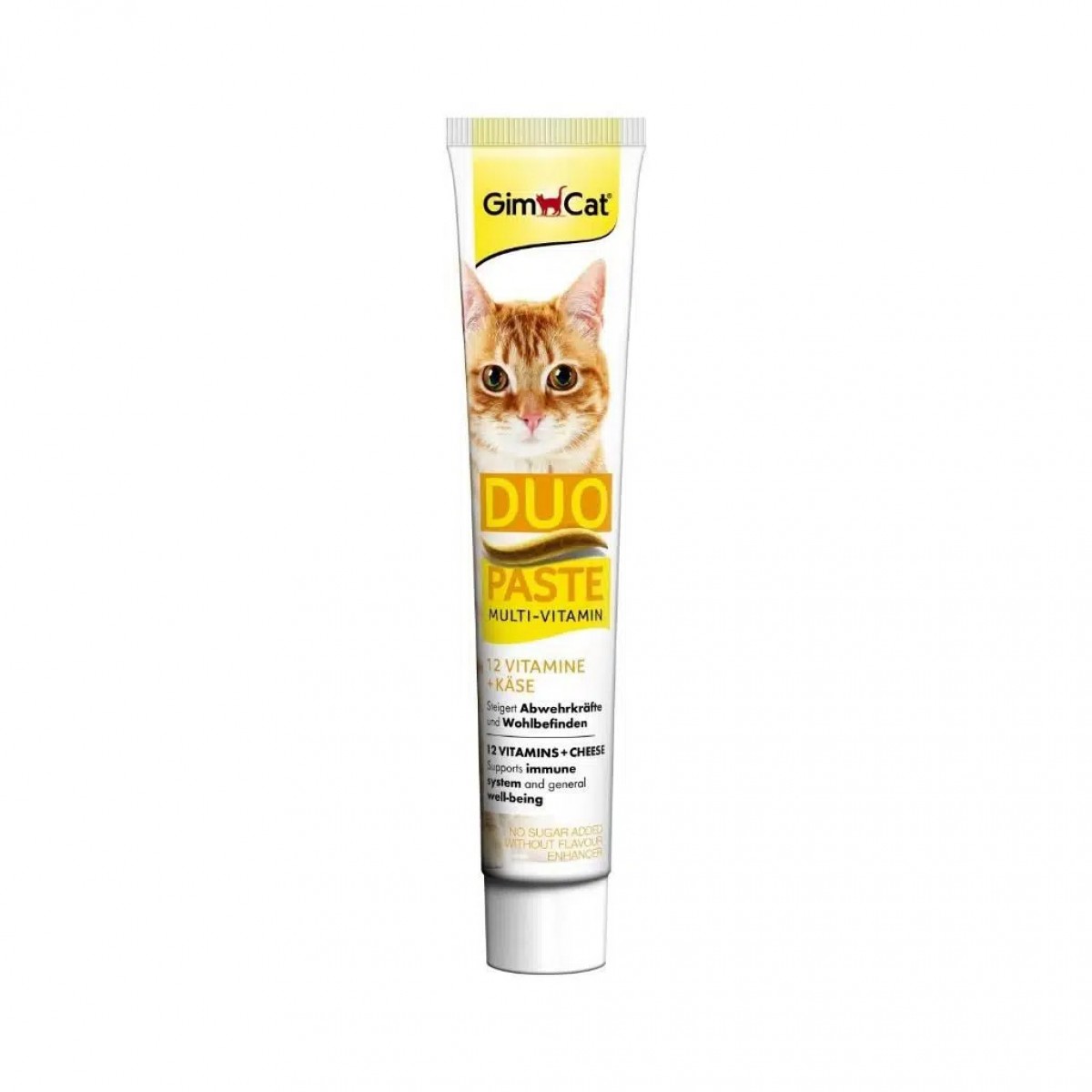 GimCat Multi Vitamin Duo Paste Peynir + 12 Vitaminli 50 Gr