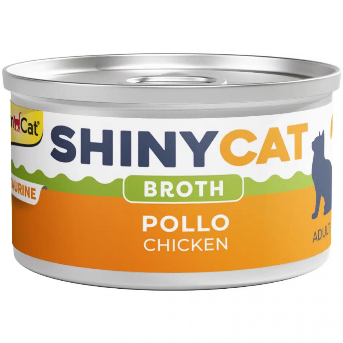 GimCat Shinycat Broth Sos İçinde Tavuklu Yetişkin Kedi Konservesi 70 Gr