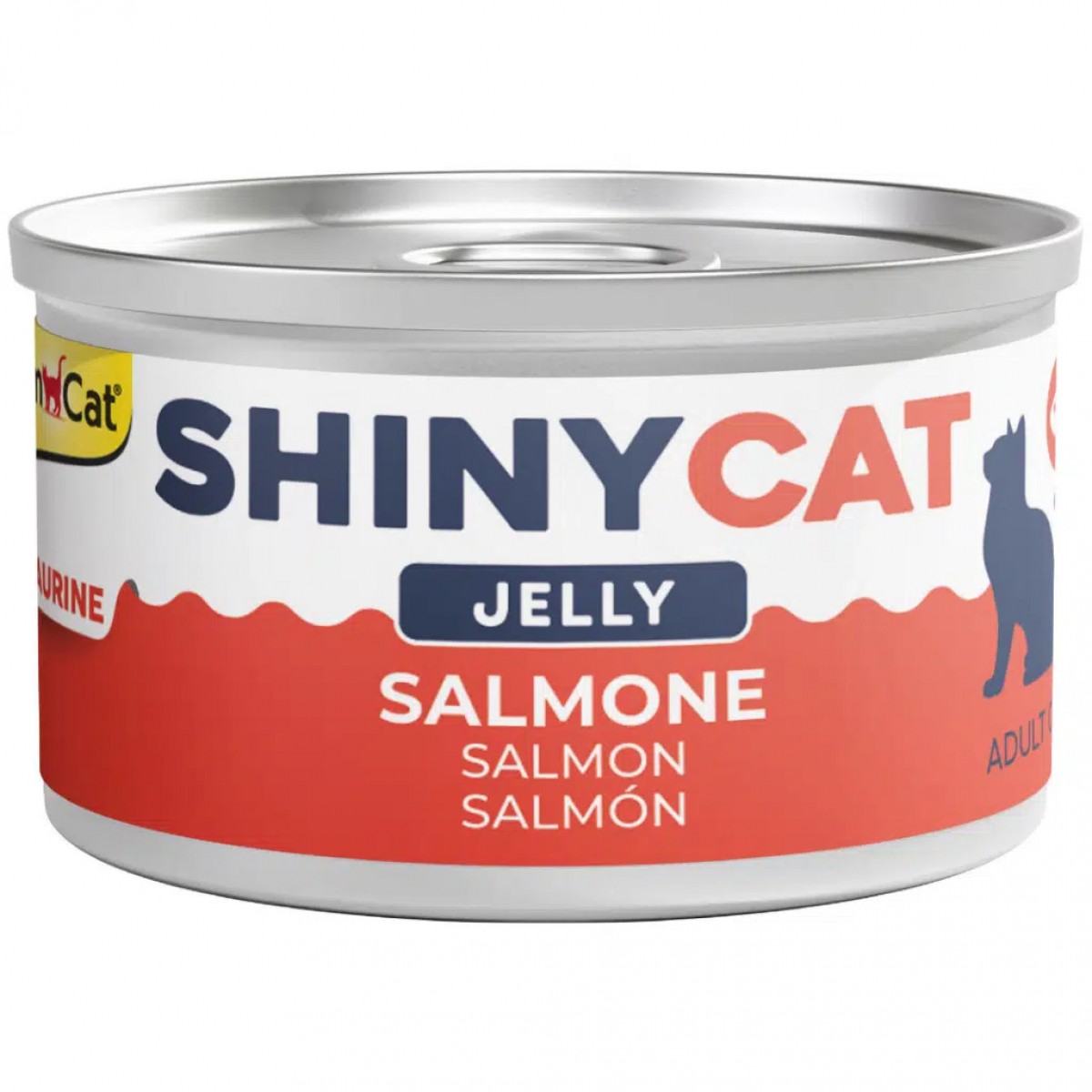 GimCat Shinycat Jelly Jöle İçinde Somonlu Yetişkin Kedi Konservesi 70 Gr