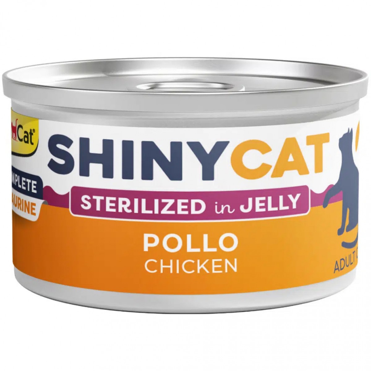 GimCat Shinycat Jelly Jöle İçinde Sterilised Tavuklu Kısırlaştırılmış Kedi Konservesi 70 Gr