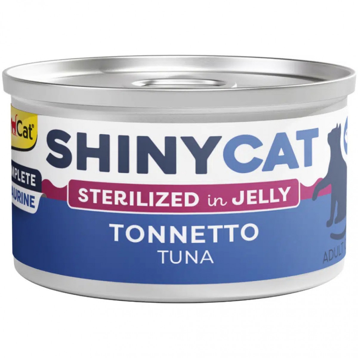 GimCat Shinycat Jelly Jöle İçinde Sterilised Ton Balıklı Kısırlaştırılmış Kedi Konservesi 70 Gr