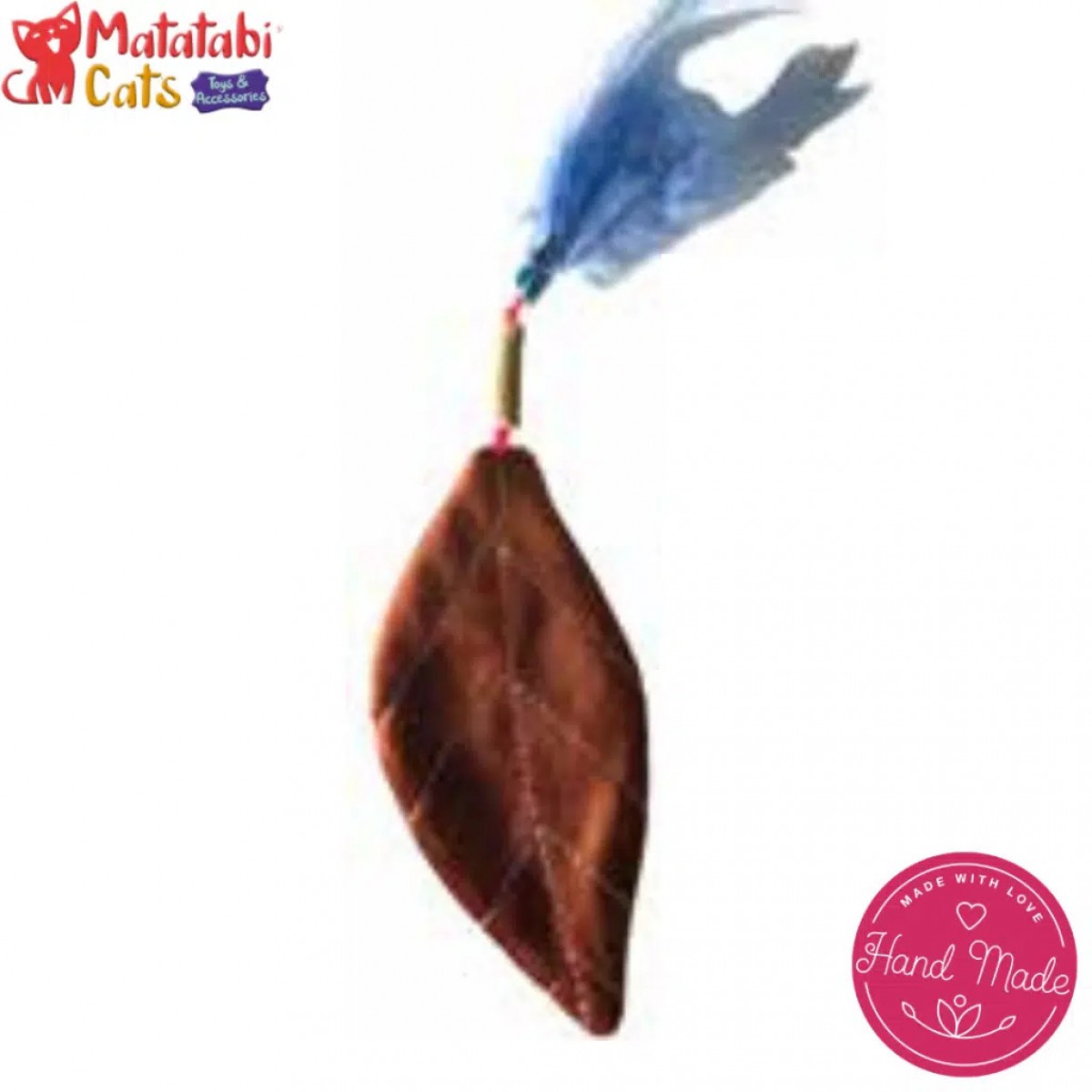 Matatabi Cats Yaprak Kedi Oyuncağı 7.5x15 Cm