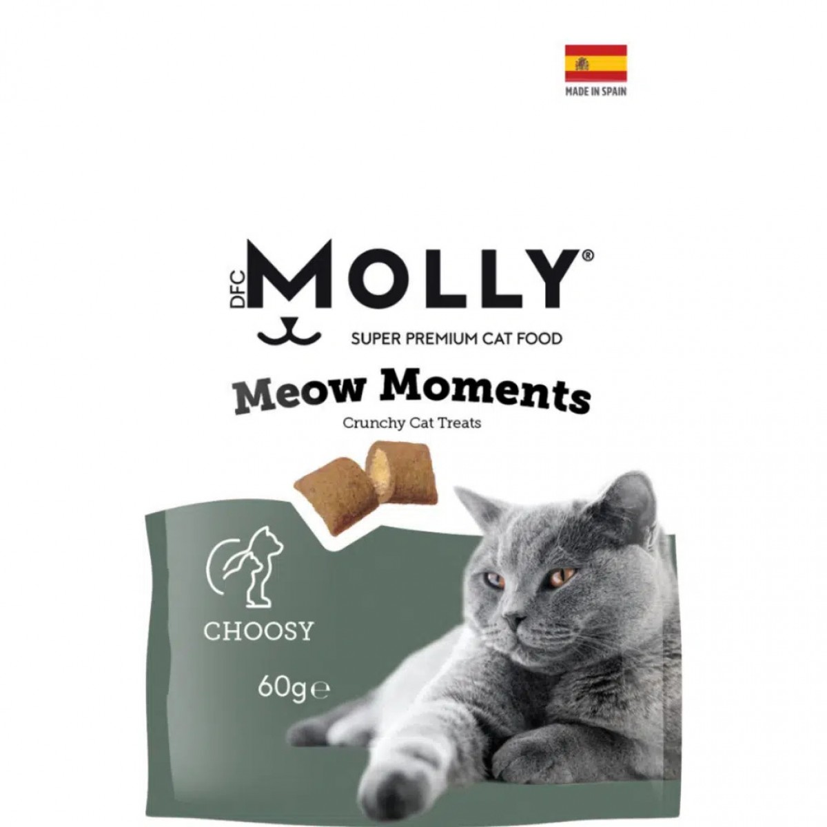 Molly Meow Moments Choosy Seçici Kediler İçin Ödül Maması 60 Gr