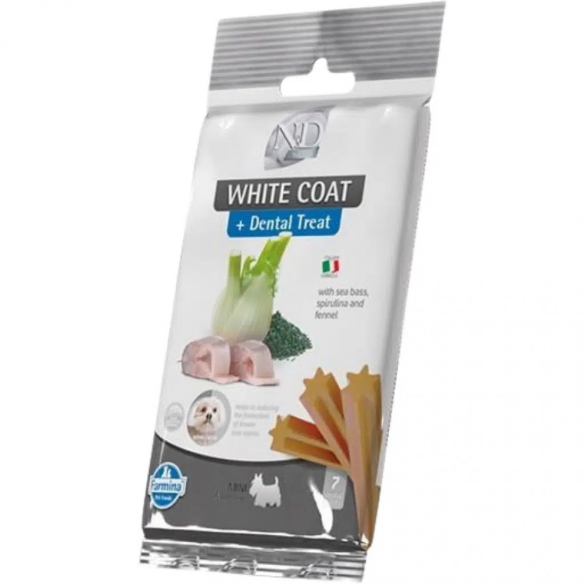 N&D Treat Dental White Coat Mini Köpek Ödülü 60 Gr