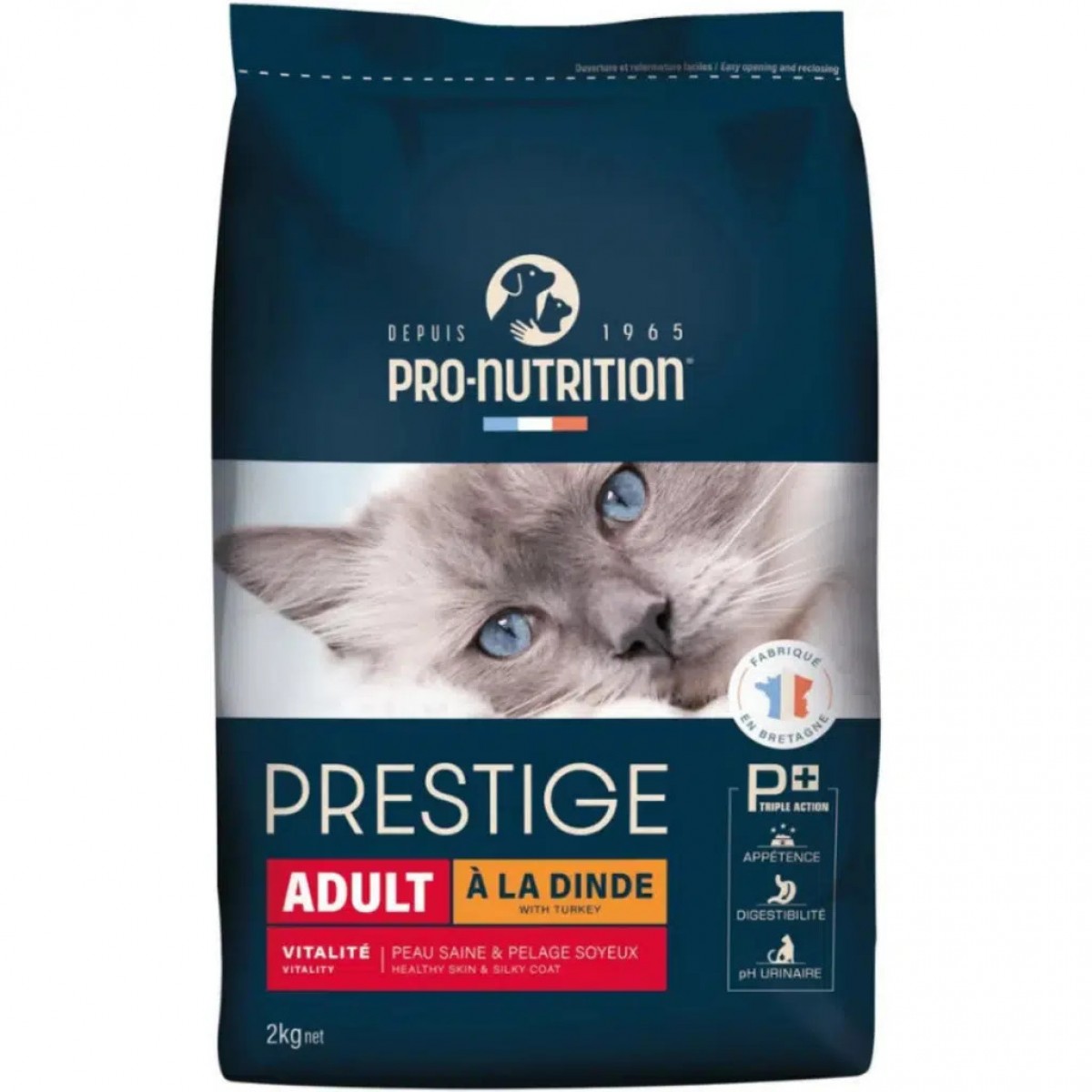 Pro Nutrition Prestige Dinde Hindili Yetişkin Kedi Maması 2 Kg