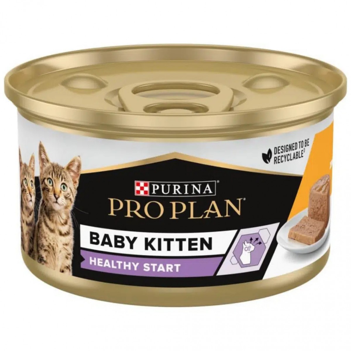 Pro Plan Baby Kitten Tavuklu Yavru Kedi Konservesi 85 Gr