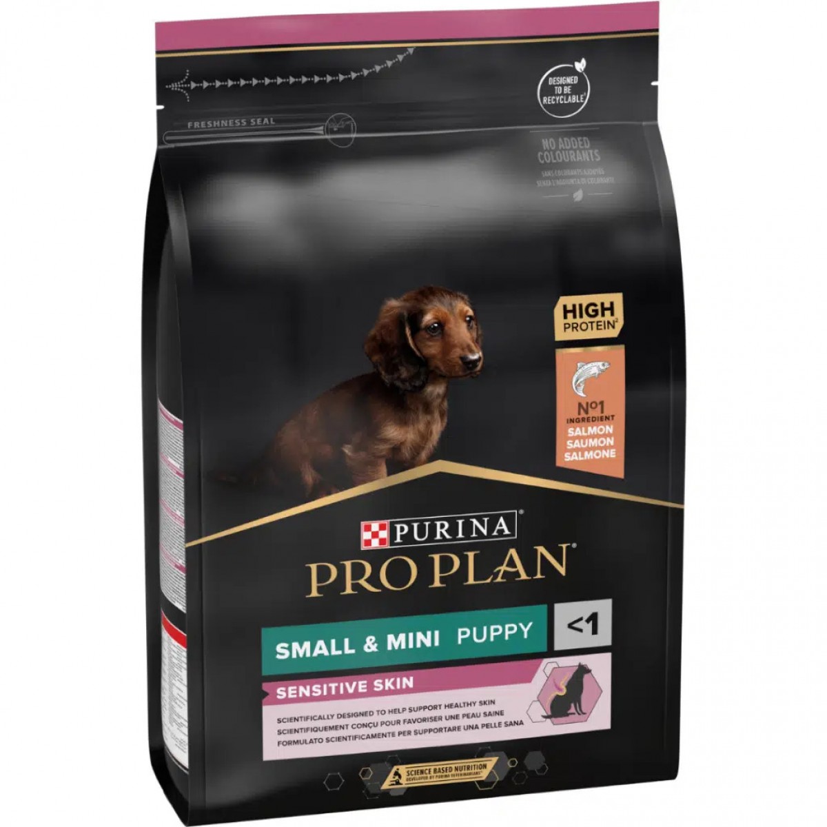 Pro Plan Sensitive Skin Small Mini Puppy Somonlu Küçük Irk Yavru Köpek Maması 3 Kg