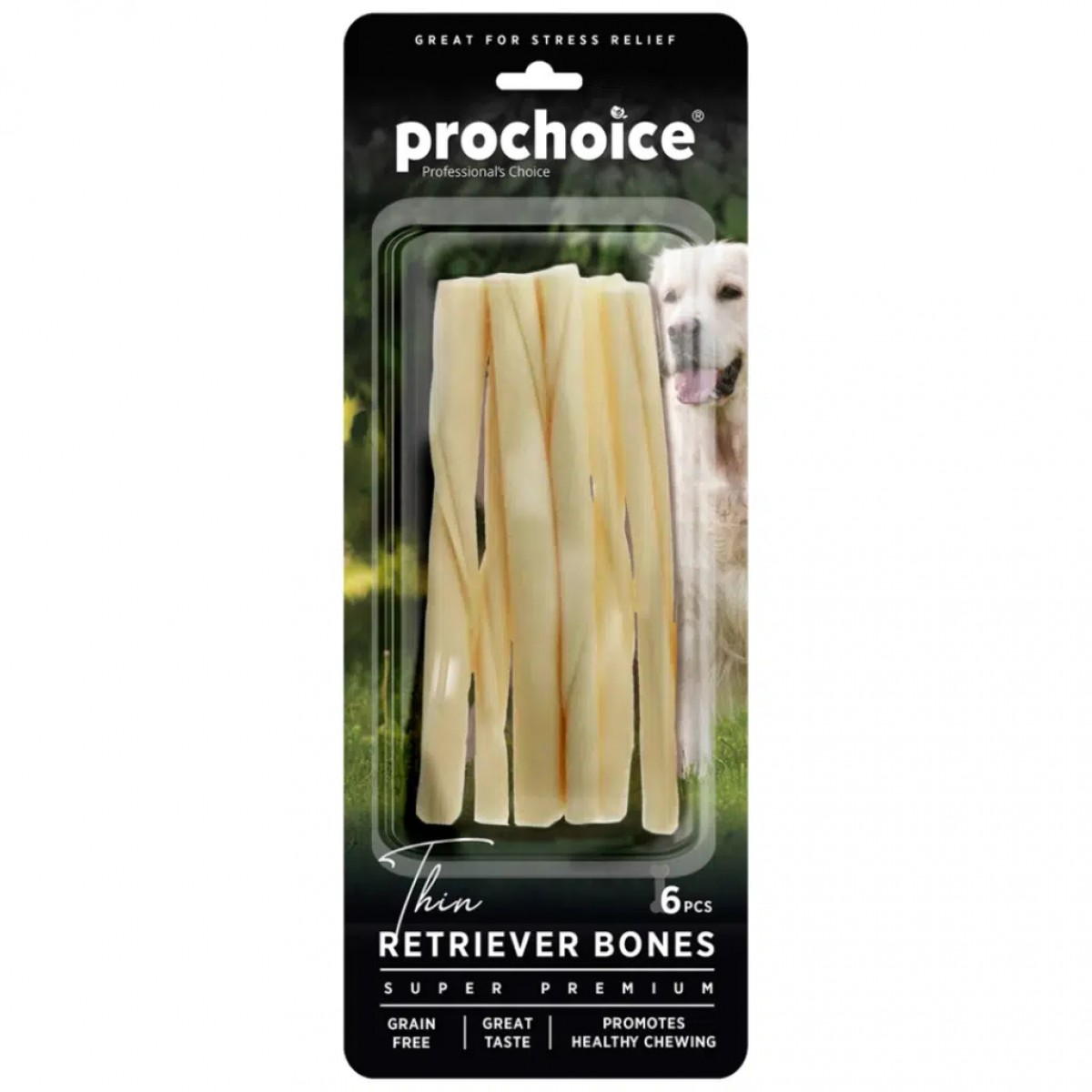 ProChoice Thin Retriever Bones İnce Kemik Köpek Ödülü 6 Lı