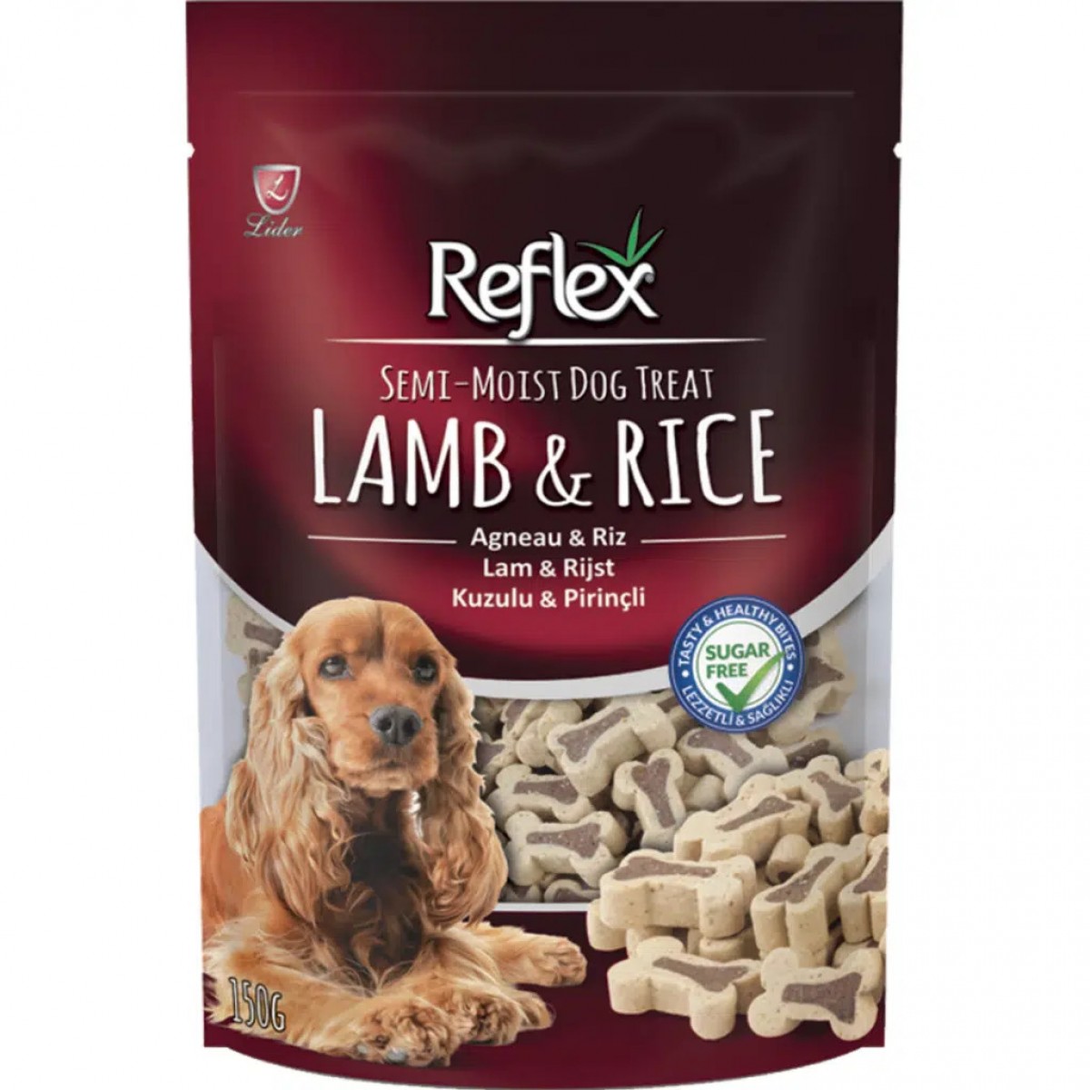 Reflex Semi-Moist Kuzu Etli & Pirinçli Köpek Ödülü 150 Gr