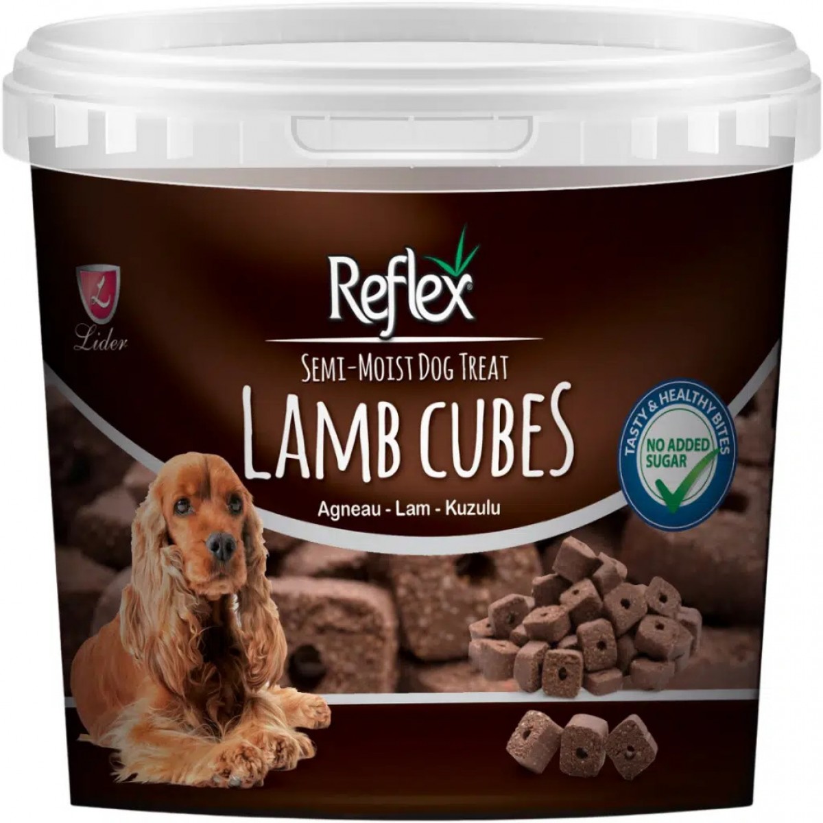 Reflex Semi - Moist Lamb Cubes Kuzu Etli Küpler Köpek Ödülü 500 Gr