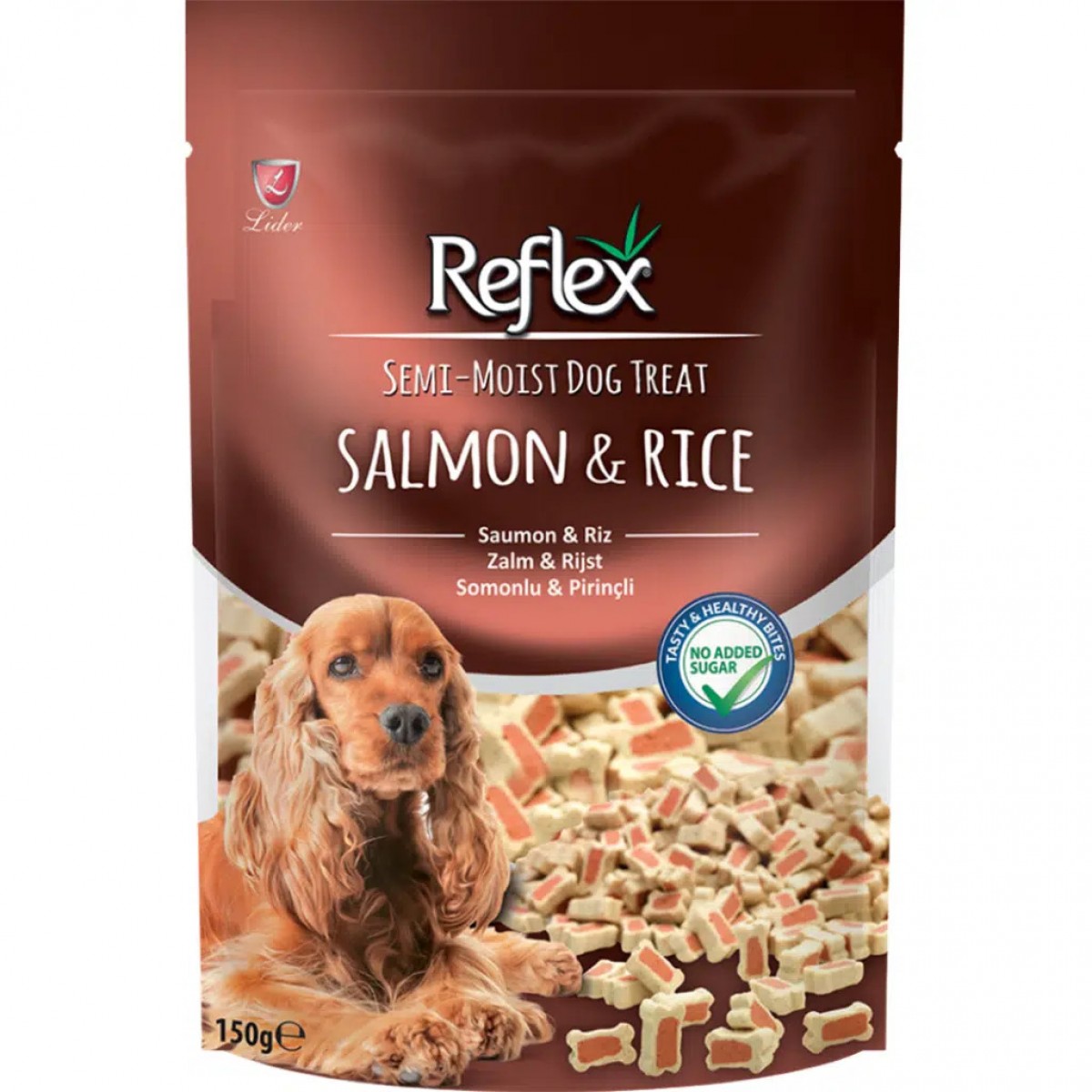 Reflex Semi-Moist Somonlu & Pirinçli Köpek Ödülü 150 Gr