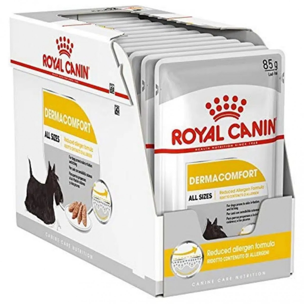 Royal Canin Dermacomfort Pouch Köpek Yaş Maması 85 Gr 12 Adet