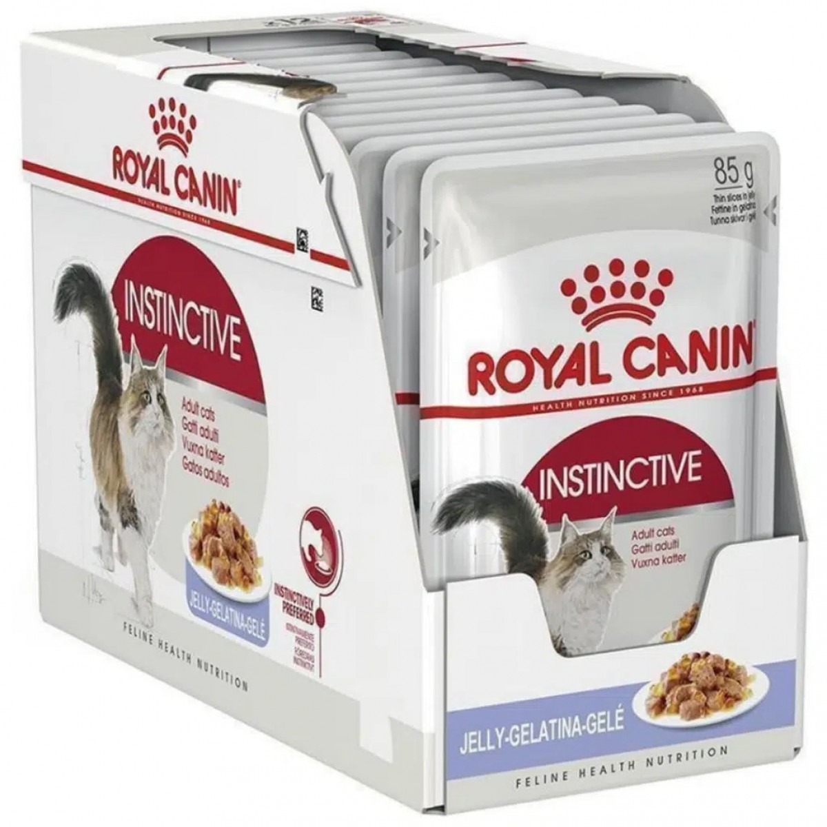 Royal Canin İnstinctive Jelly Pouch Kedi Yaş Maması 85 Gr 12 Adet