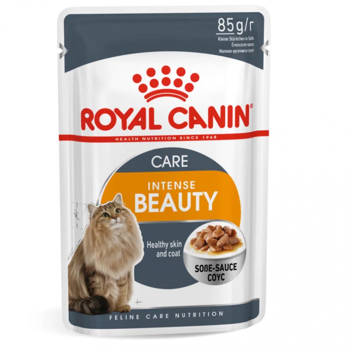 Royal Canin Hair & Skin Care Gravy Pouch Kedi Yaş Maması 85 Gr 12 Adet