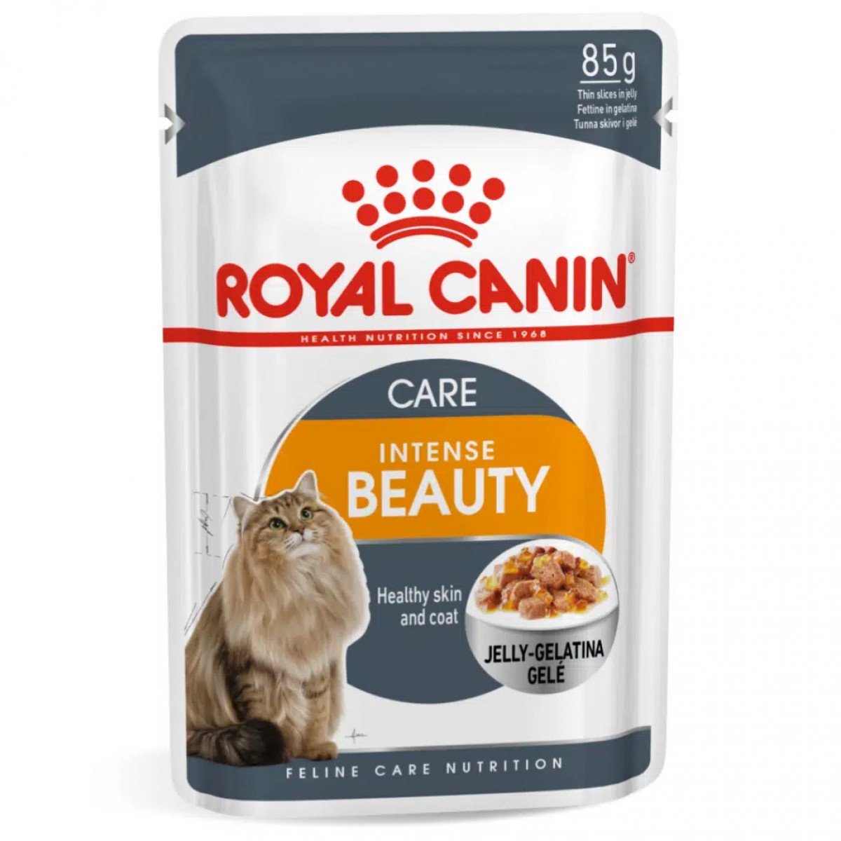 Royal Canin Hair & Skin Jelly Pouch Kedi Konserve Maması 85 Gr 12 Adet