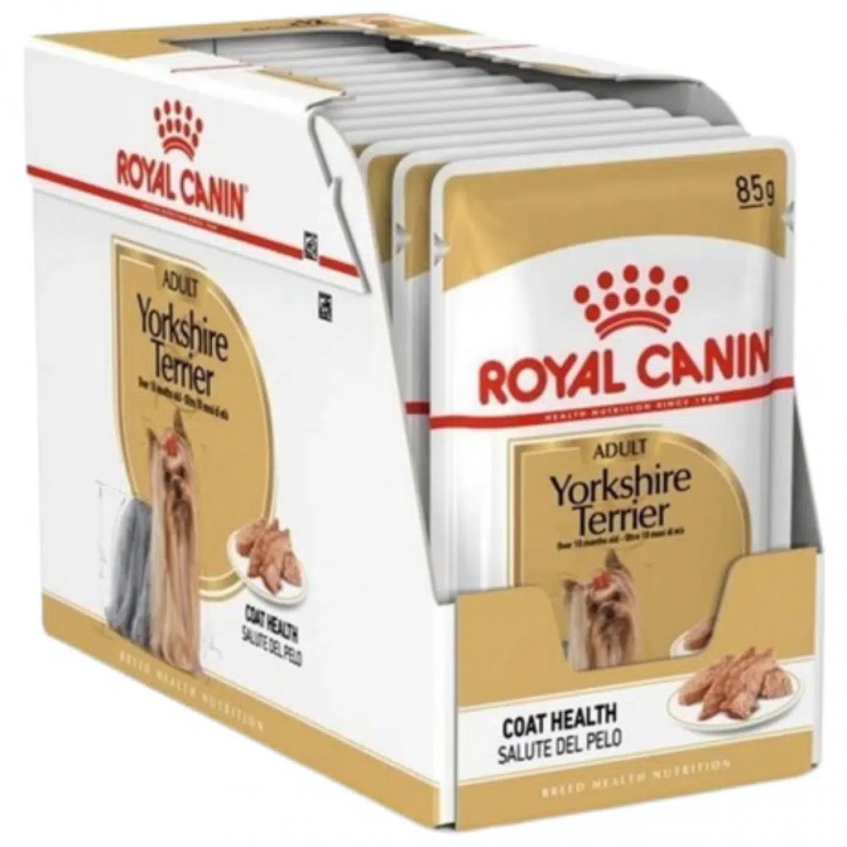 Royal Canin Yorkshire Terier Adult Pouch Köpek Yaş Maması 85 Gr 12 Adet
