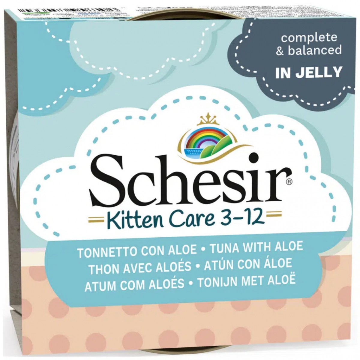 Schesir Kitten Ton Balıklı ve Aloeveralı Yavru Kedi Konservesi 85 Gr