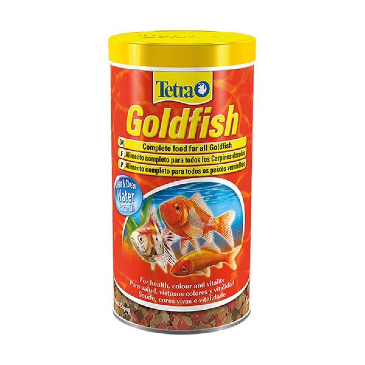 Tetra Goldfish Akvaryum Japon Balık Yemi 1000 Ml