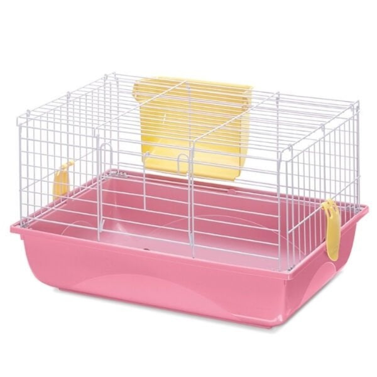 İmac Easy 60 Gine Pig ve Kemirgen Kafesi Pembe 60.5x40.5x36 Cm